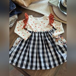 Flowermill Pumpkin Dress Size 4/5